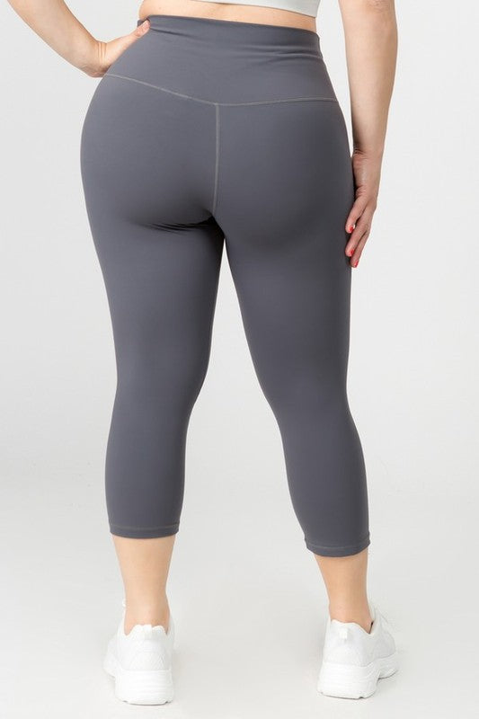 Buttery Soft Capri Activewear  Leggings