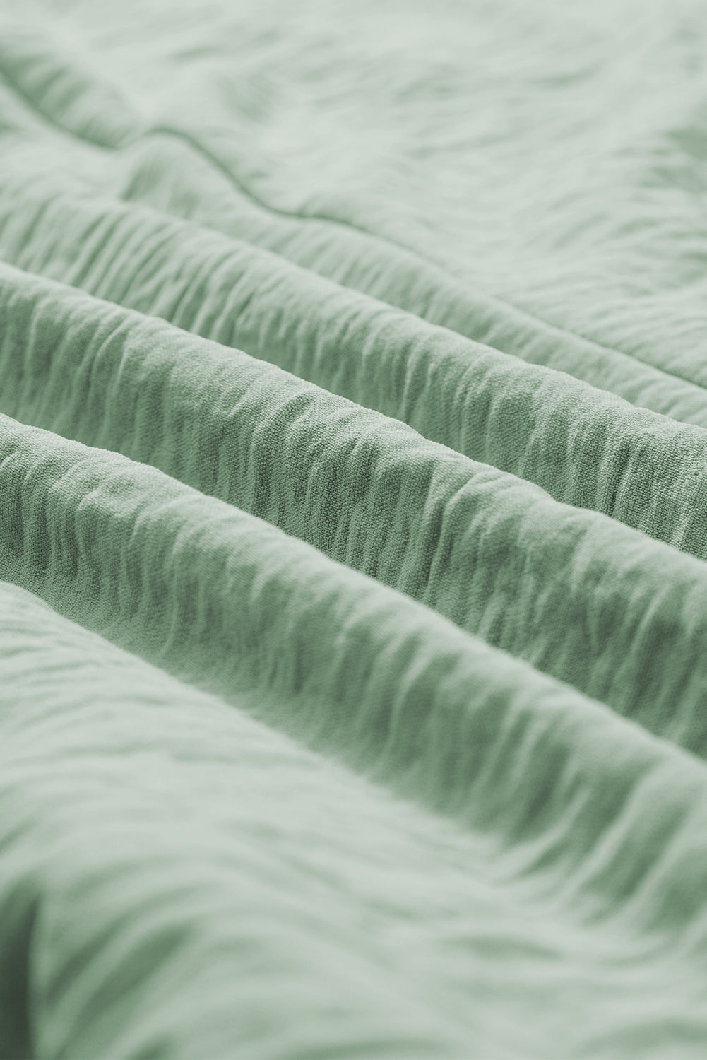 Spinach Green Half Button Collared Loose Romper