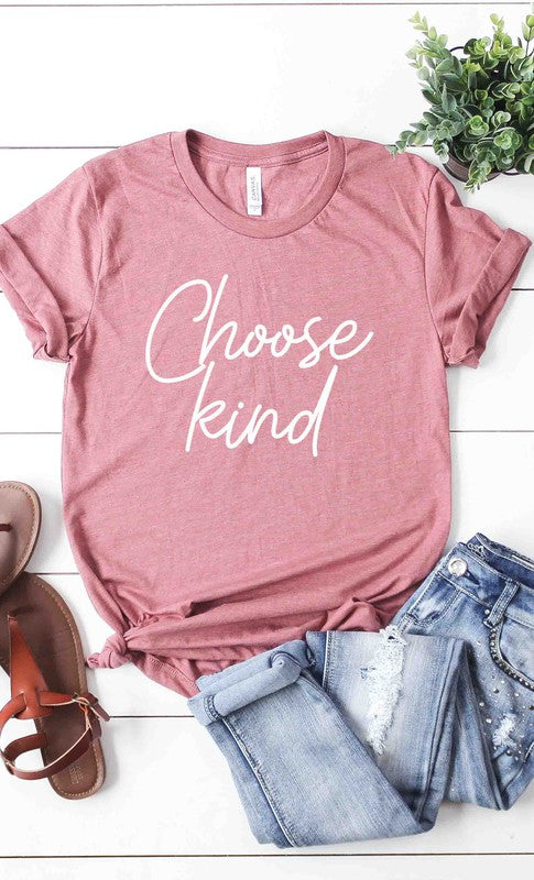 Choose Kind graphic tee PLUS