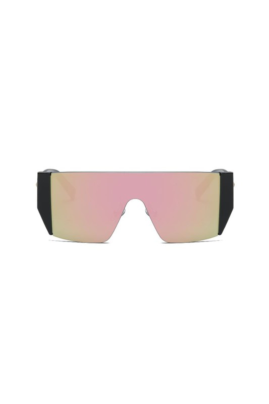 Retro Vintage Mirrored Square Fashion Sunglasses