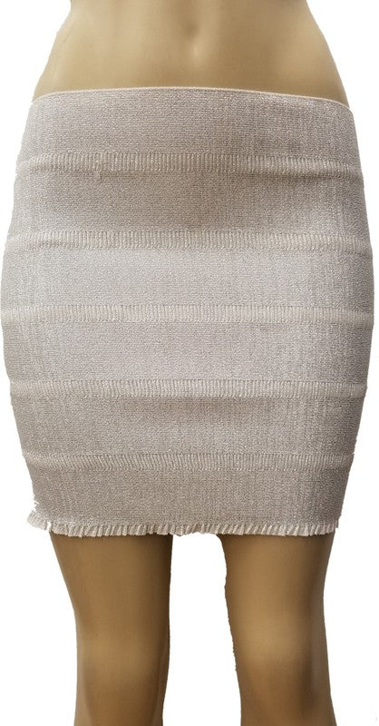 WOMEN'S ELASTIC BANDAGE SKIRT