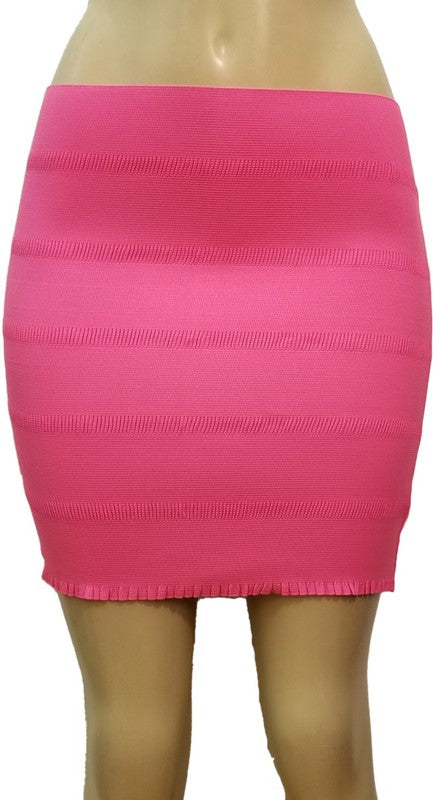 WOMEN'S ELASTIC BANDAGE SKIRT