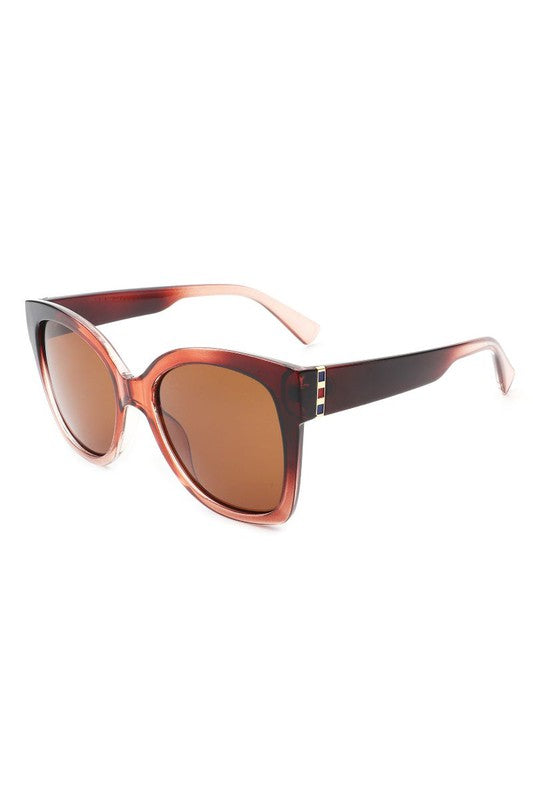 Women Square Oversize Cat Eye Fashion Sunglasses