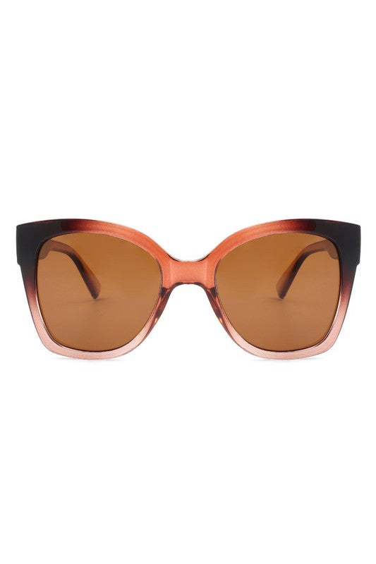 Women Square Oversize Cat Eye Fashion Sunglasses