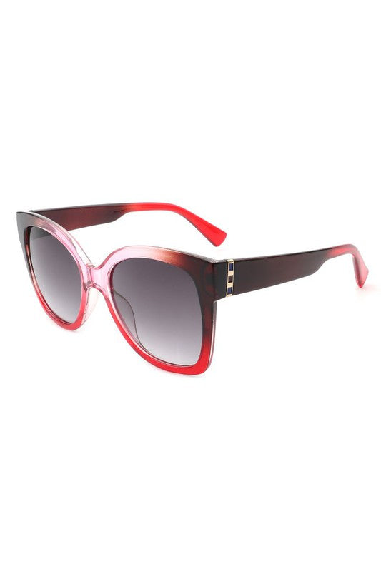 Women Square Oversize Cat Eye Fashion Sunglasses