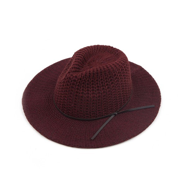 C.C Fedora Knitted Hat