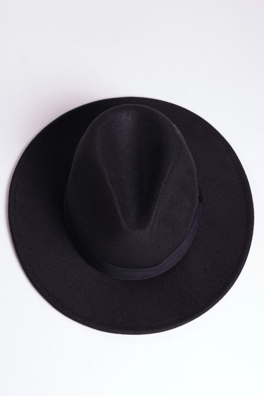 FAUX SUEDE GATSBY STYLE FEDORA