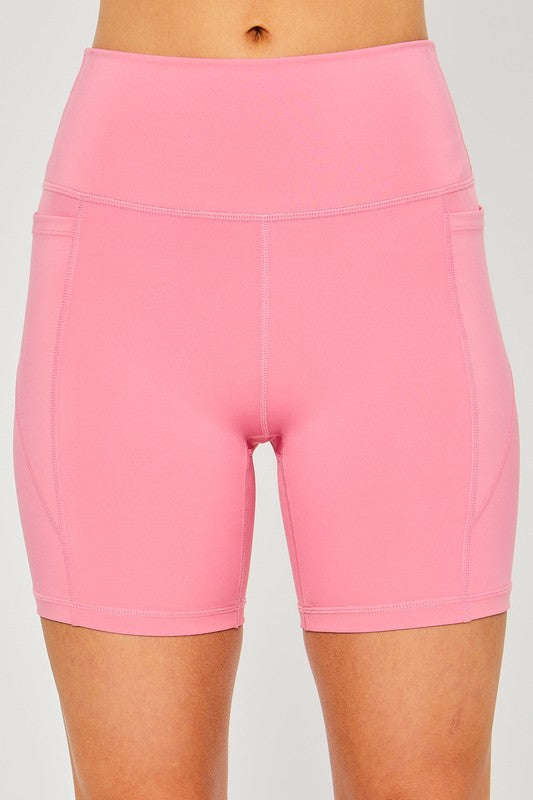 Activewear Leggings Shorts Seam Detail