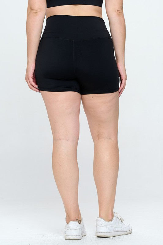 Buttery-Soft Activewear Biker Shorts 4 In. Inseam