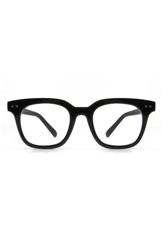 Classic Horn Rimmed Blue Light Blocker Glasses