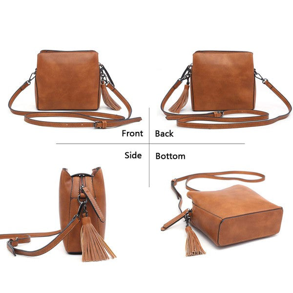 Mini Shoulder Bag with multipockets