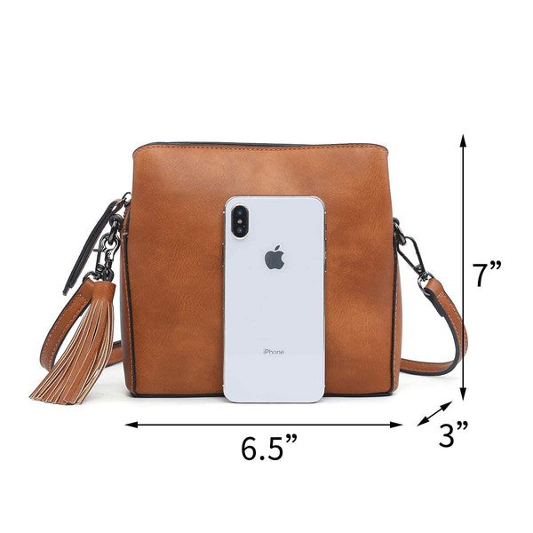 Mini crossbody bag square