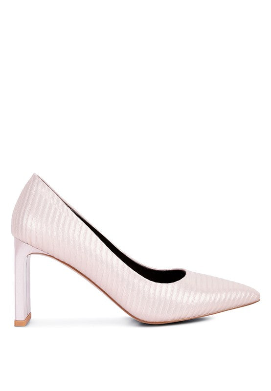 Tickles Italian Block Heel Pumps