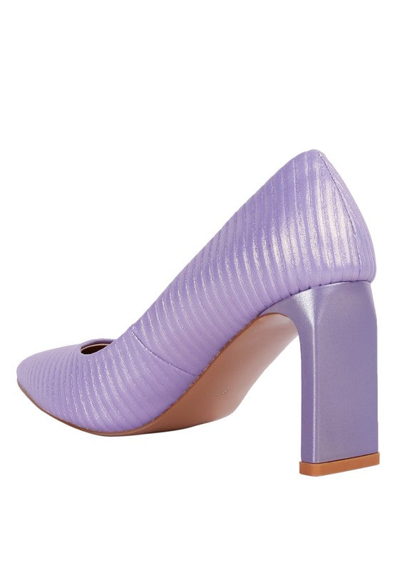 Tickles Italian Block Heel Pumps