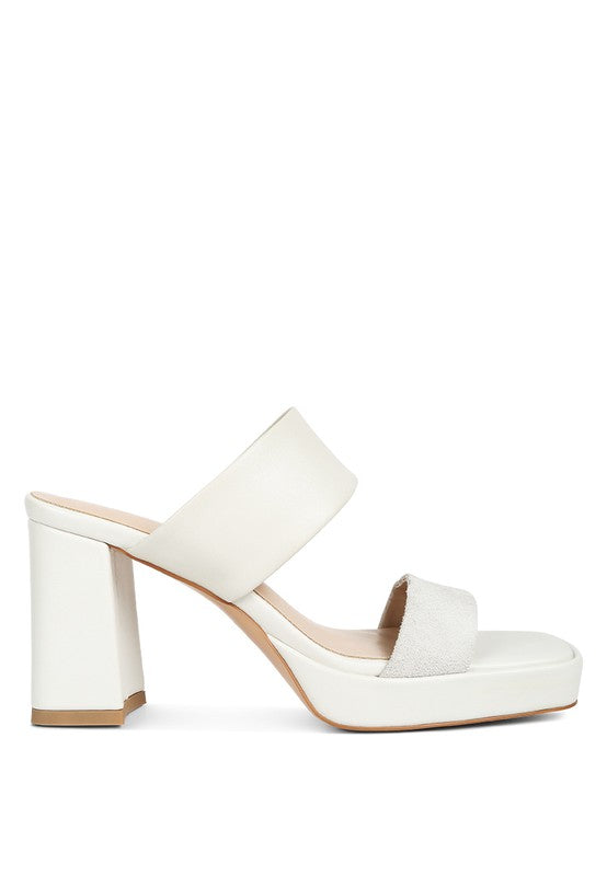 Eddlia Slip On Platform Sandals