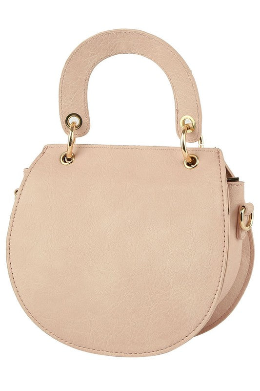 Fashion Flap Saddle Satchel Crossbody Bag