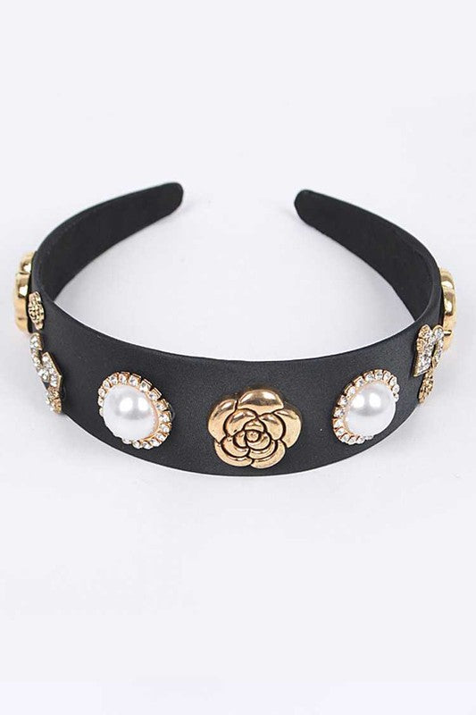 Crystal Rose Number 5 Iconic Headband