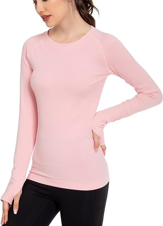 Long Sleeve Workout Shirts for Women