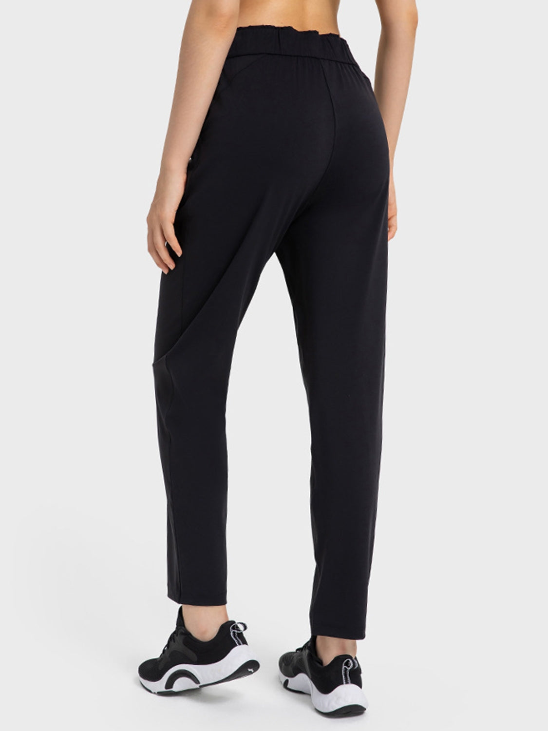 Drawstring Sport Pants with Pockets