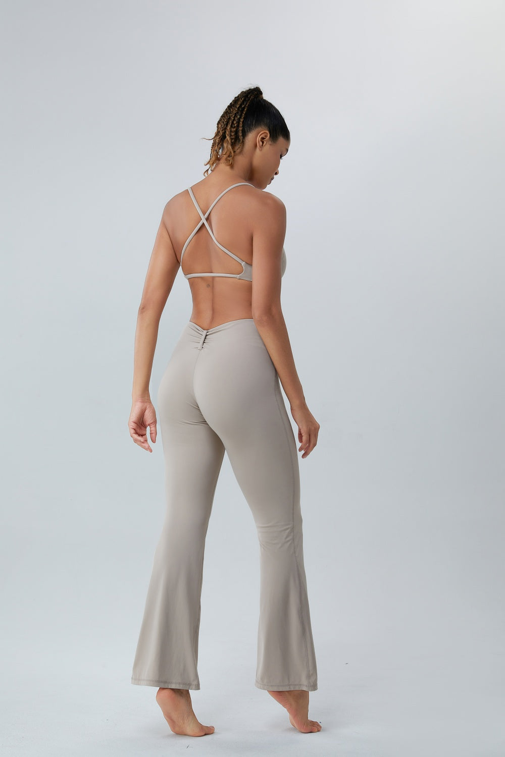 Ruched High Waist Active Pants