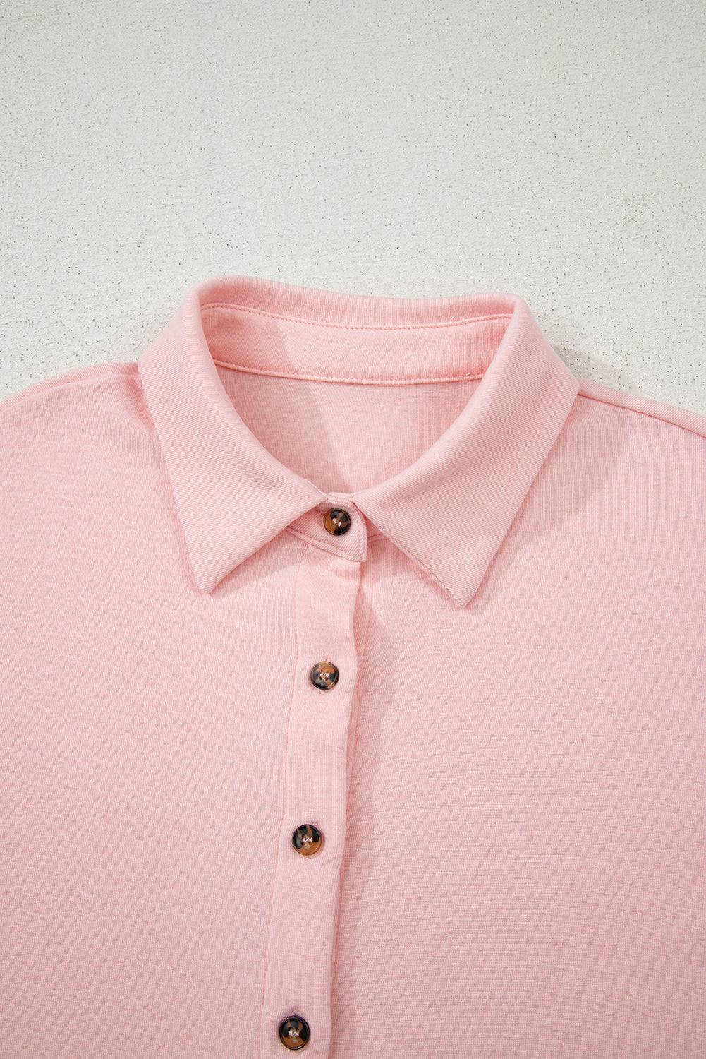 Light Pink 3 Pcs Crop Tank Top Shorts with Cardigan Lounge Set