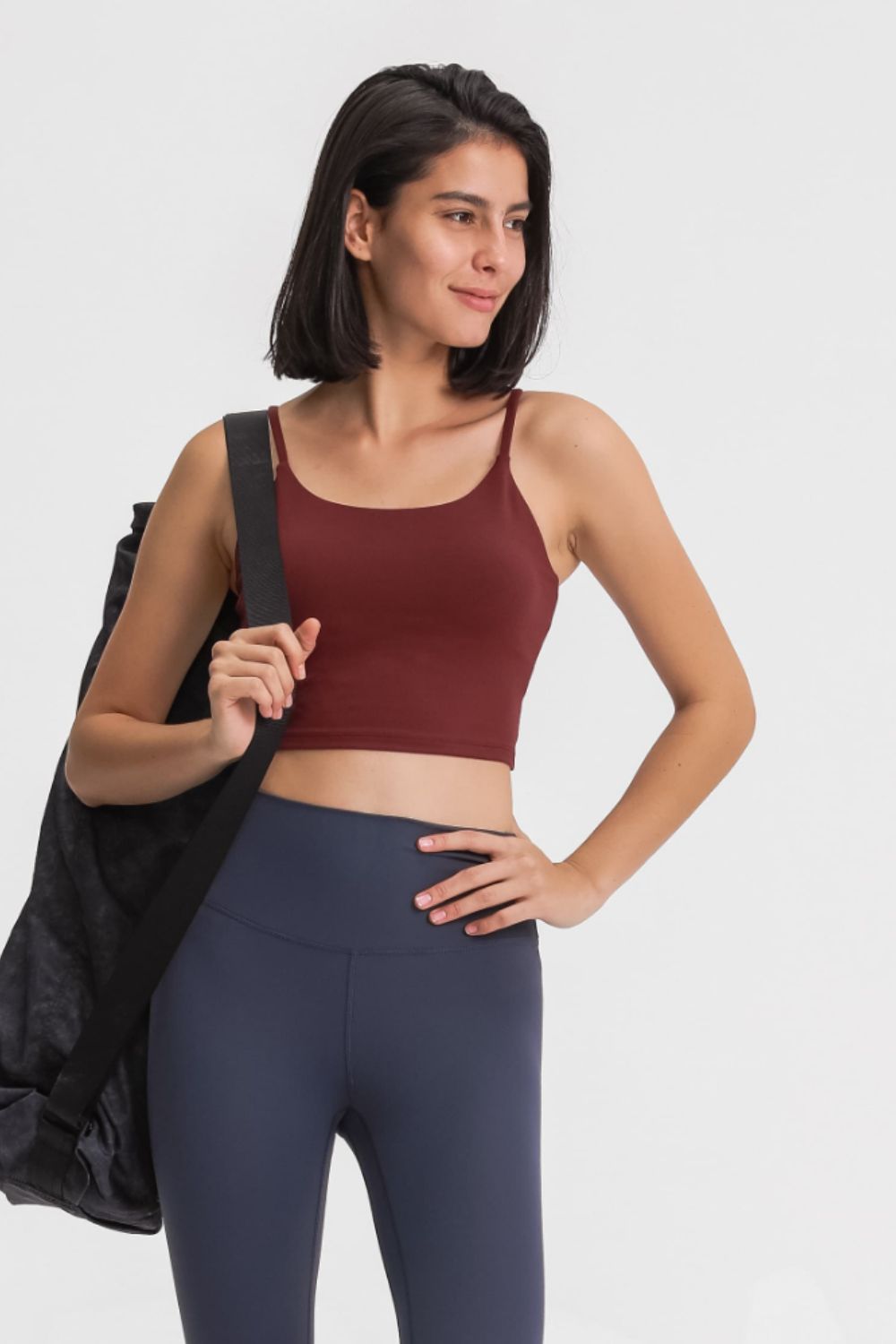 Feel Like Skin Scoop Neck Sports Cami